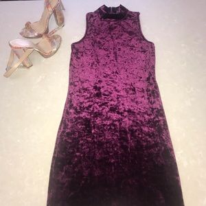Burgundy Velvet Dress - 💖 Christmas 💖Small